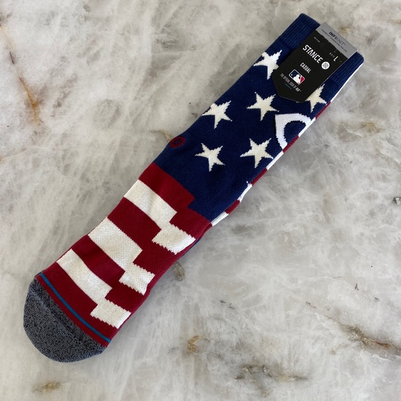 Stance MLB Cincinnati Reds Brigade Reds 2 Crew - Picture 2 of 4